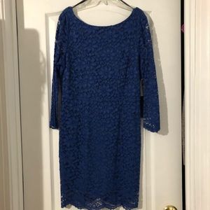 Long sleeve lace dress